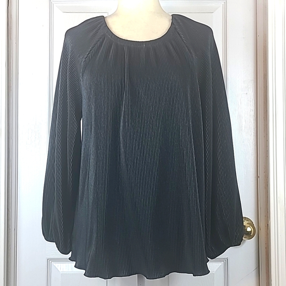 Ann Taylor Pleated Blouse